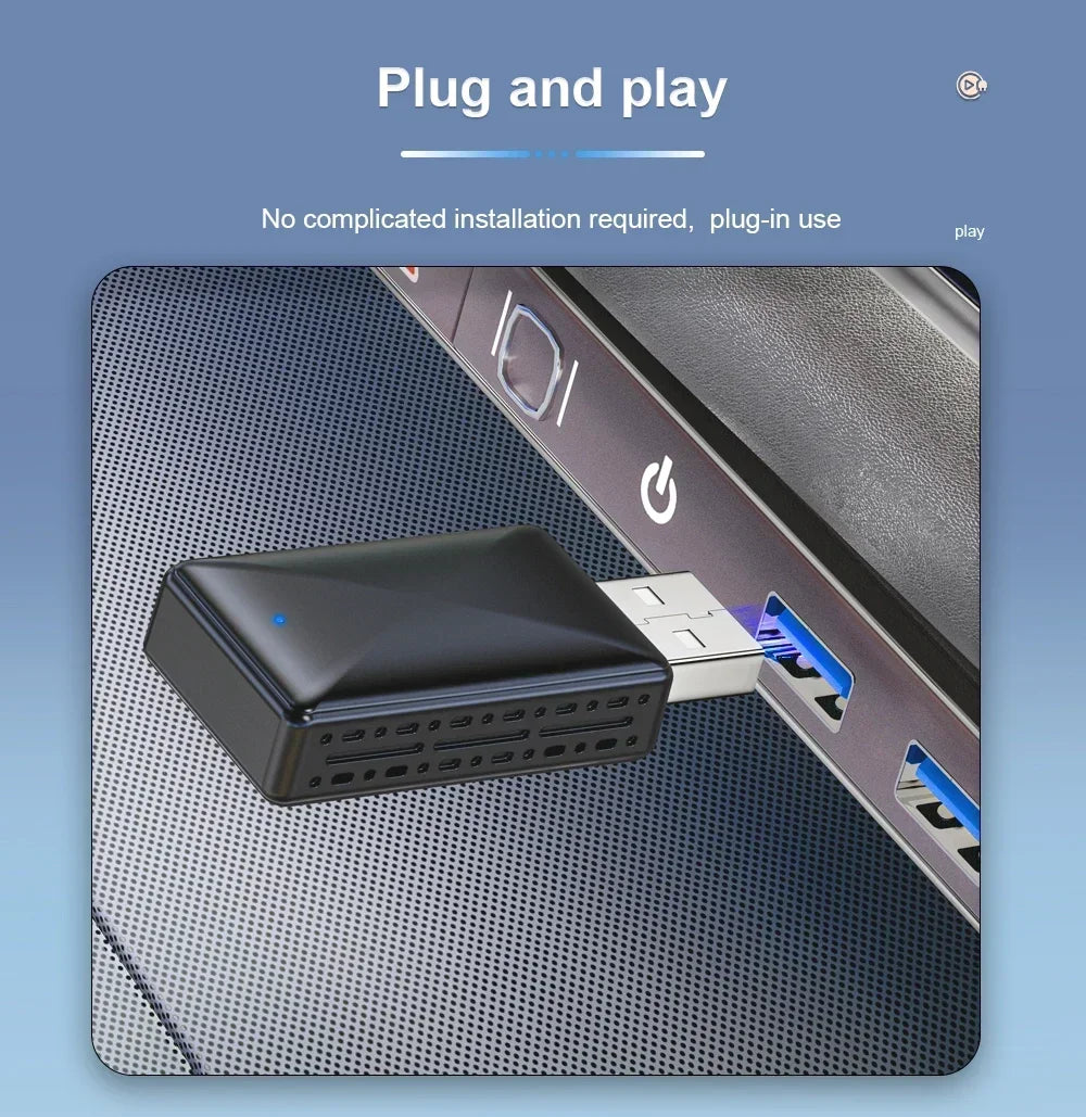 Wireless Android Auto AI Box – Convert Wired Android Auto to Wireless