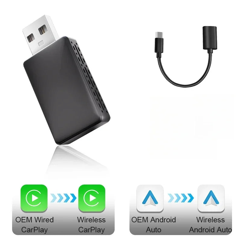 Wireless Android Auto AI Box – Convert Wired Android Auto to Wireless