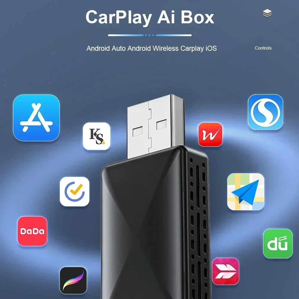 Wireless Android Auto AI Box – Convert Wired Android Auto to Wireless