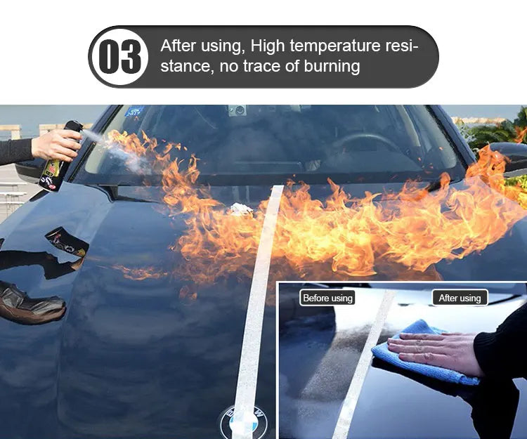 Ceramic Graphene Coating (9H) – Heat Resistant, Hydrophobic & Paint Protection